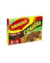 Caldo De Costilla Maggi 10.5gr 4 Cubitos