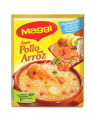 SOPA DE POLLO C/ARROZ MAGGI 60G