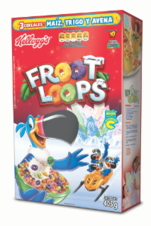 CEREAL FROOT LOOPS KELLOGS CAJA DE 405 GR