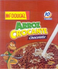 CEREAL MC DOUGAL CAJA 26 G ARROZ CROCANTE CHOCOLATE