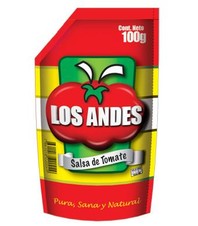 SALSA DE TOMATE LOS ANDES 100 G DOY PACK
